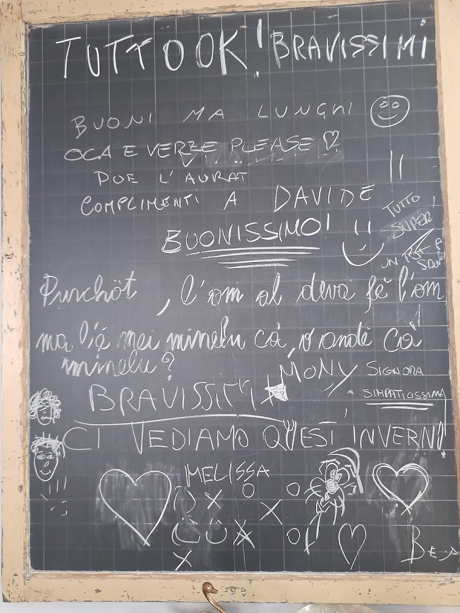 Menu La Vecchia Trattoria Della Pace-1